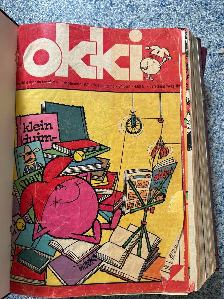 Okki's mooi ingebonden - Steun KWF Alpe d'Huzes, Ophalen of Verzenden