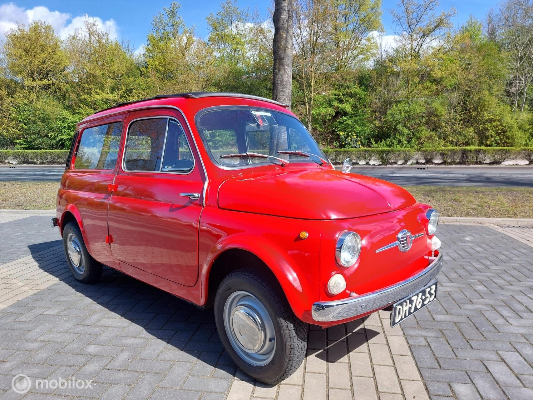 Fiat 500 Station 120 Autobianchi Giardinera, suïcide doors, foto 8