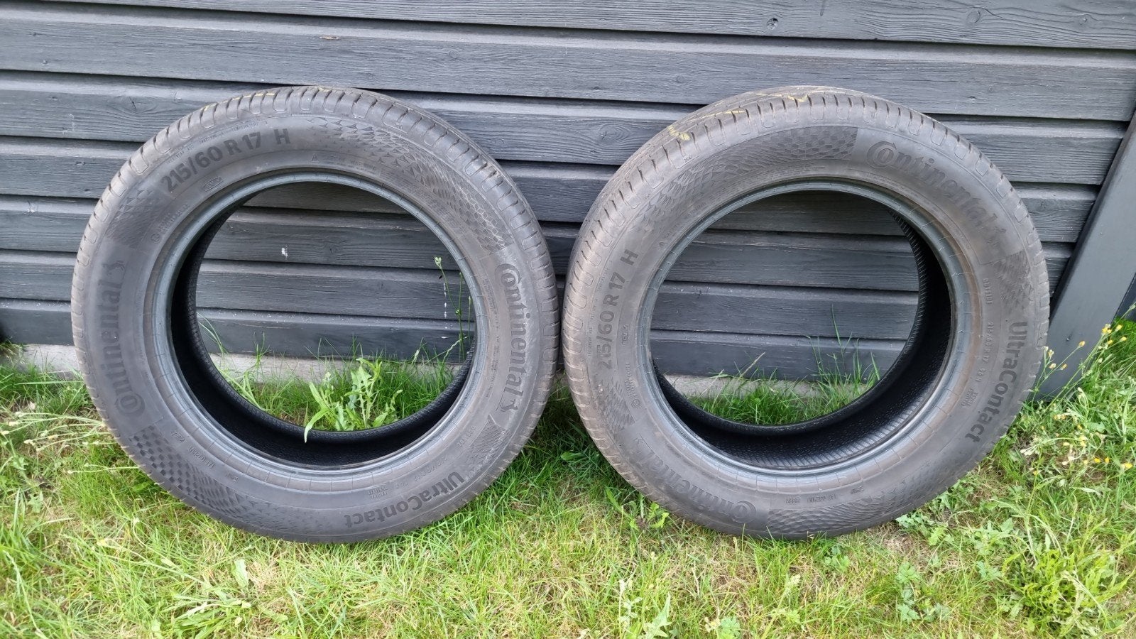 Zomerbanden 2x 215 60 17 2x 225 55 18, Ophalen, Gebruikt