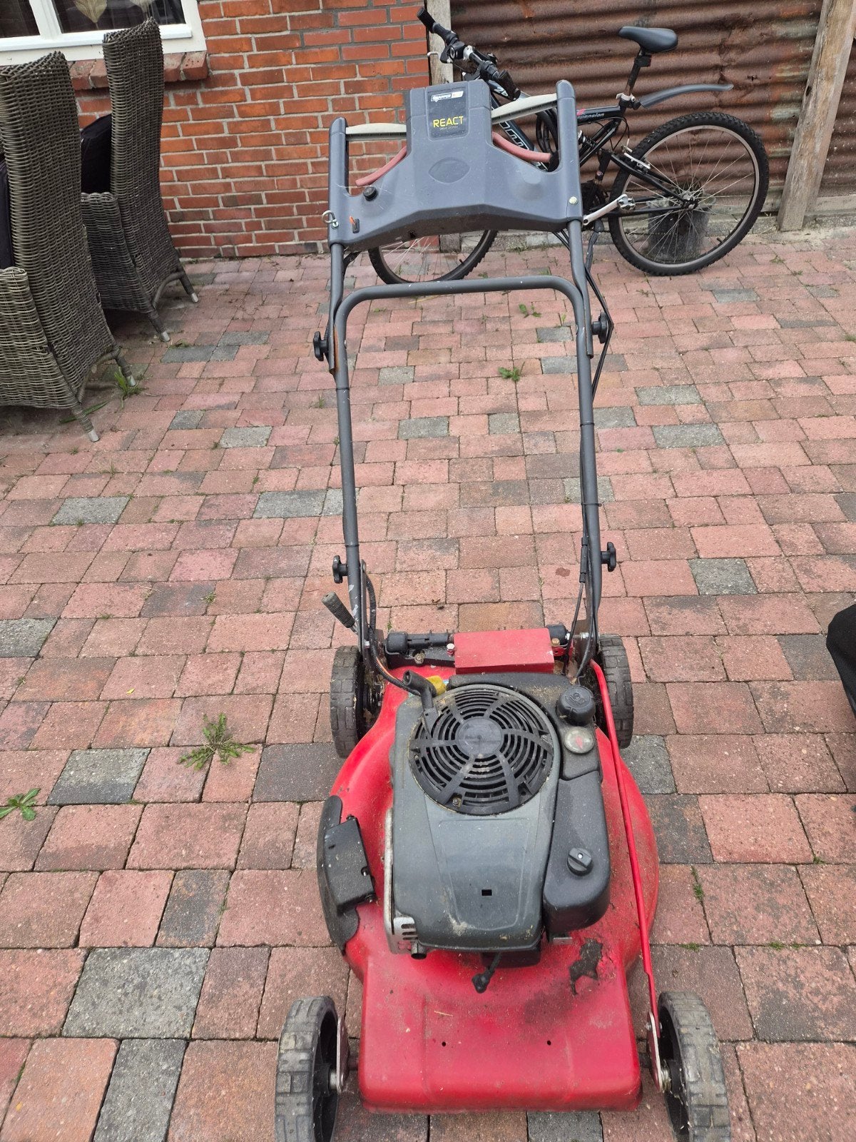 Grasmaaier met elektrische start, Ophalen of Verzenden, Gebruikt