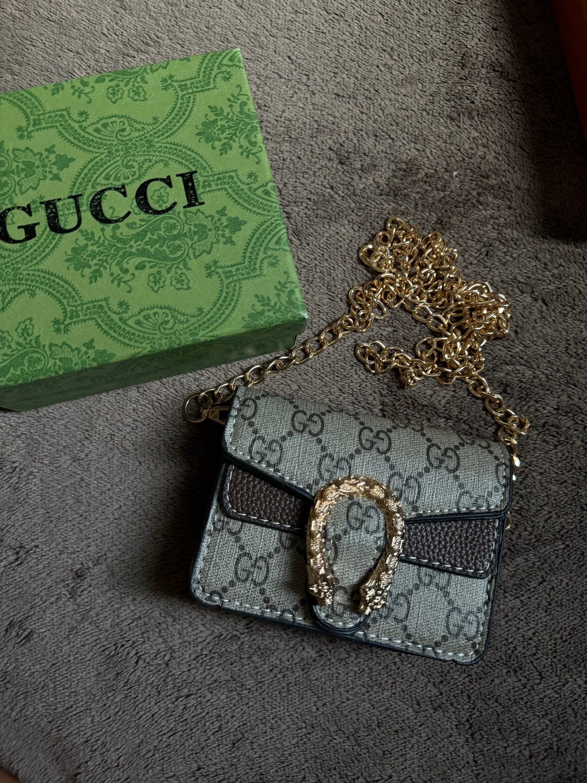Gucci Dionysus Super Mini Tasje, Verzenden, Zo goed als nieuw, Overige kleuren, Avondtasje