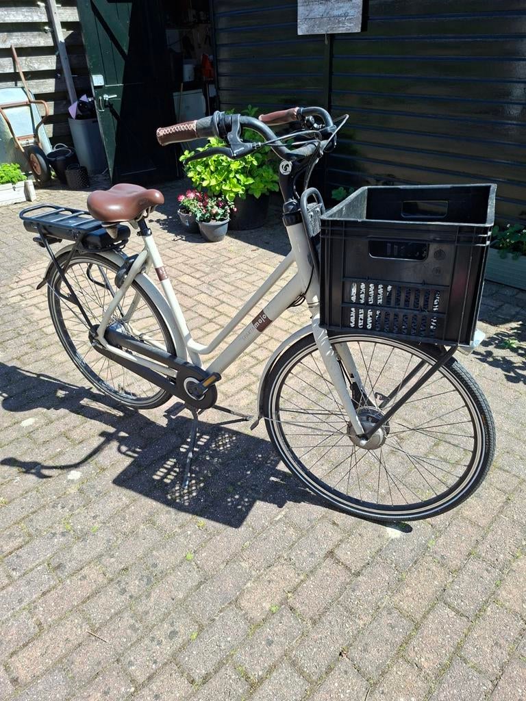 Sparta Mojo e-bike met voordrager en krat, Ophalen, Gebruikt, 4 kinderen of meer