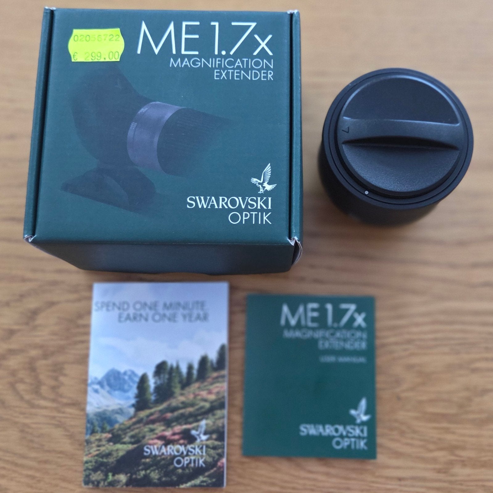 Swarovski Optik ME 1.7x Magnification Extender, Ophalen of Verzenden, Nieuw, 20x of meer, Overige typen