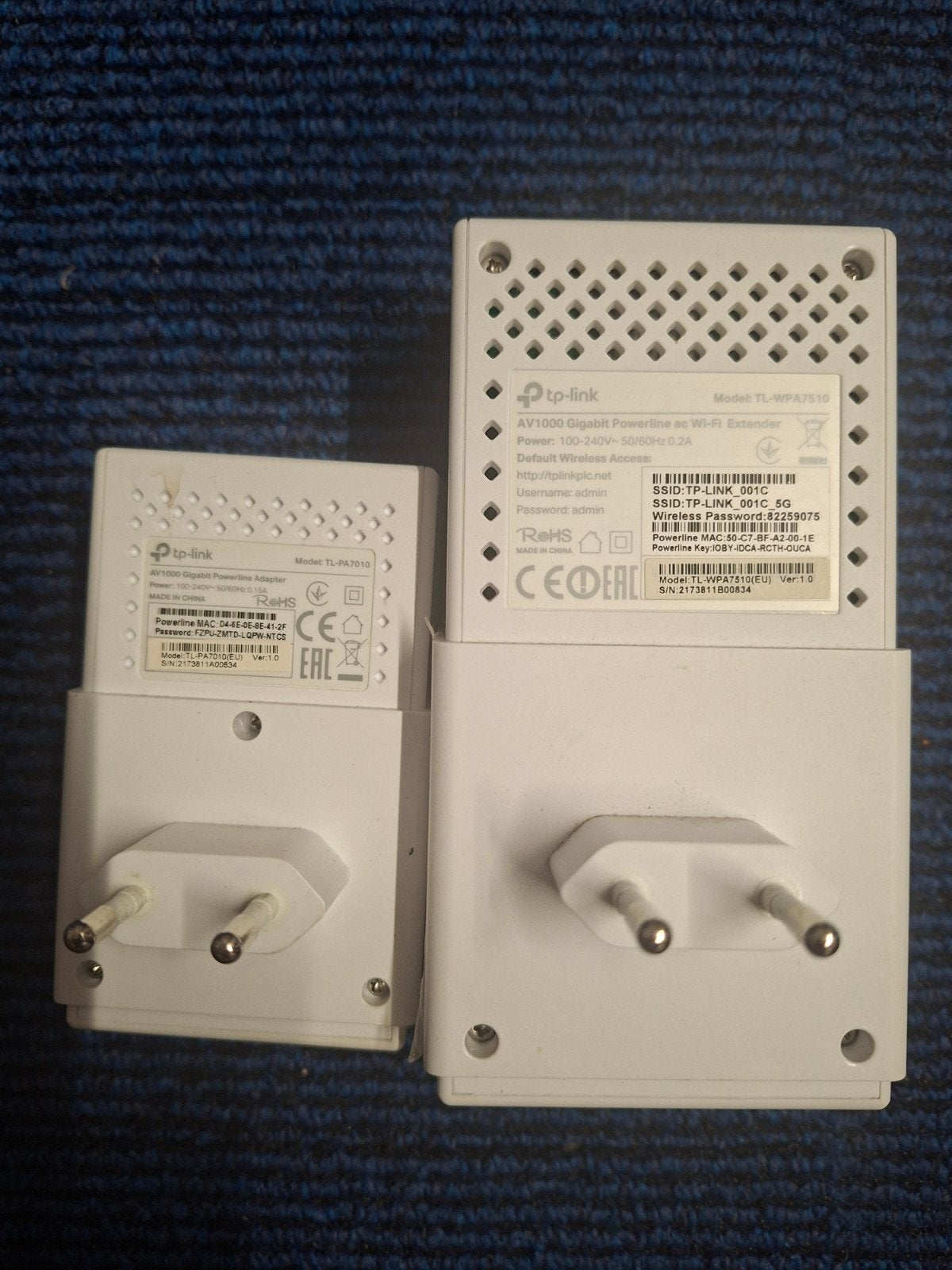 TP link PowerPoint adapters TL PA7017 AV/1000, Ophalen of Verzenden