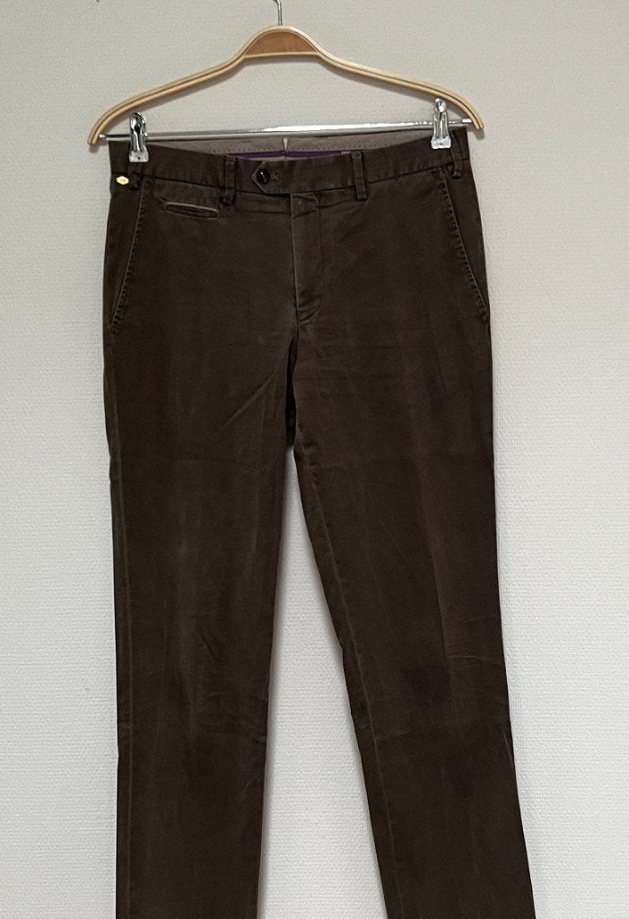hiltl broek maat 46  cognac/midden bruin, Kleding | Heren, Broeken en Pantalons, Bruin, Maat 48/50 (M), Hiltl, Ophalen of Verzenden