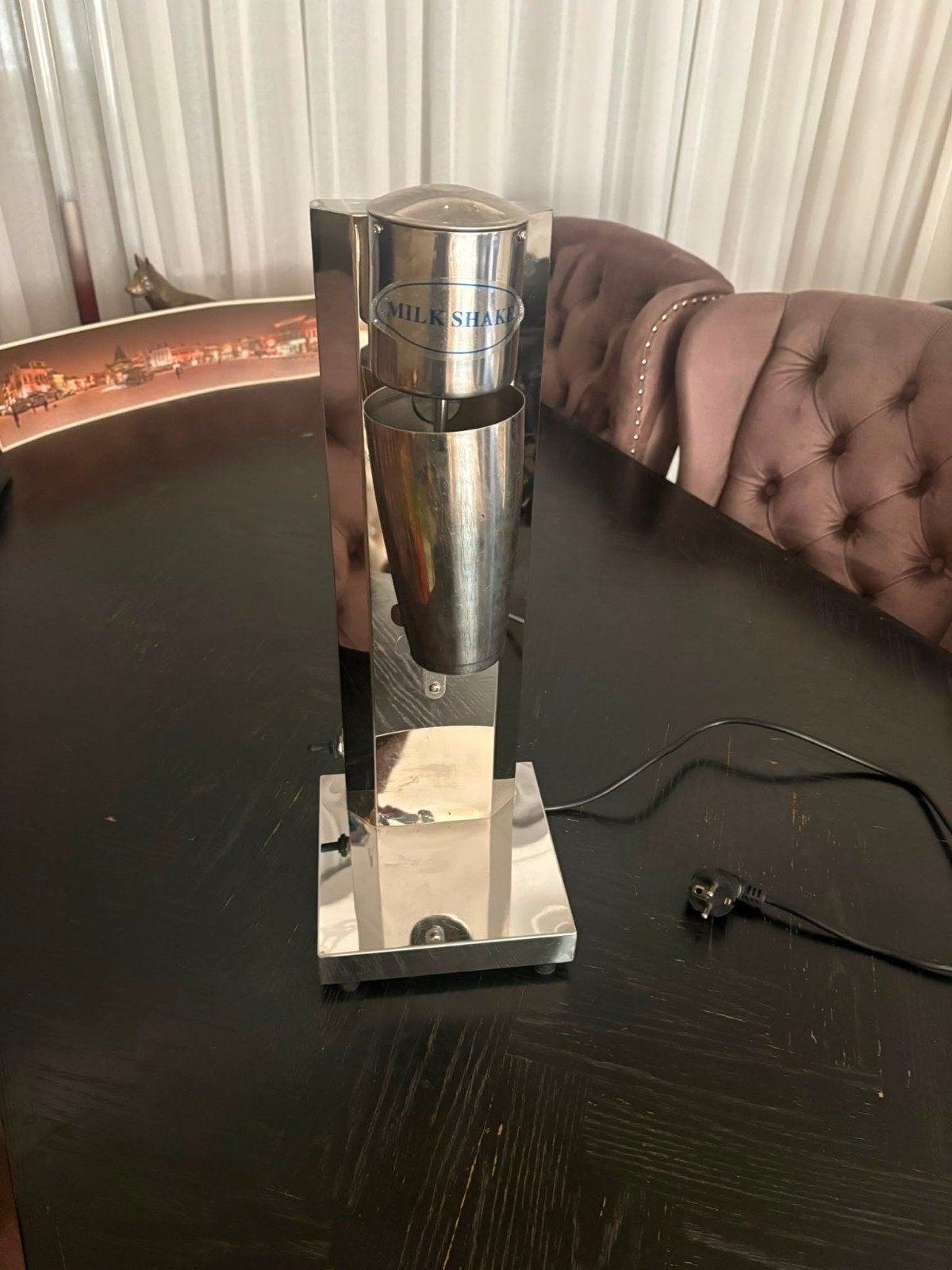 Professionele RVS Milkshake Machine - Zo goed als nieuw, Minder dan 1 liter, Ophalen, Zo goed als nieuw, 1 snelheid