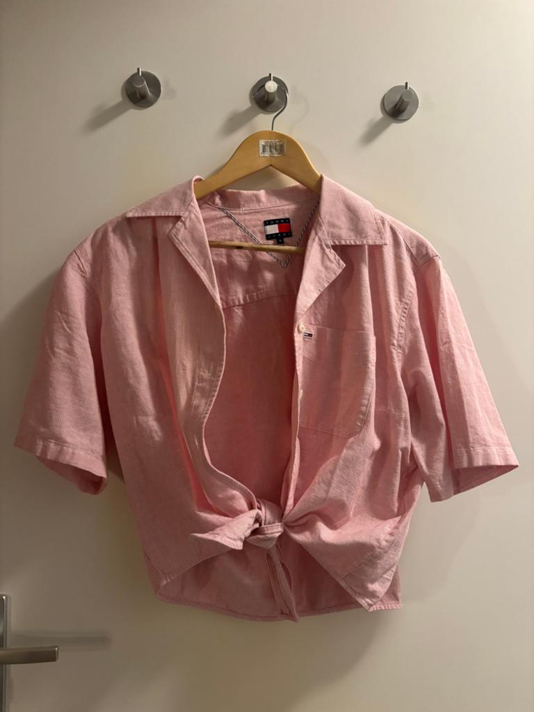 Tommy blouseje, Kleding | Dames, Verzenden, Zo goed als nieuw, Maat 36 (S), Blauw