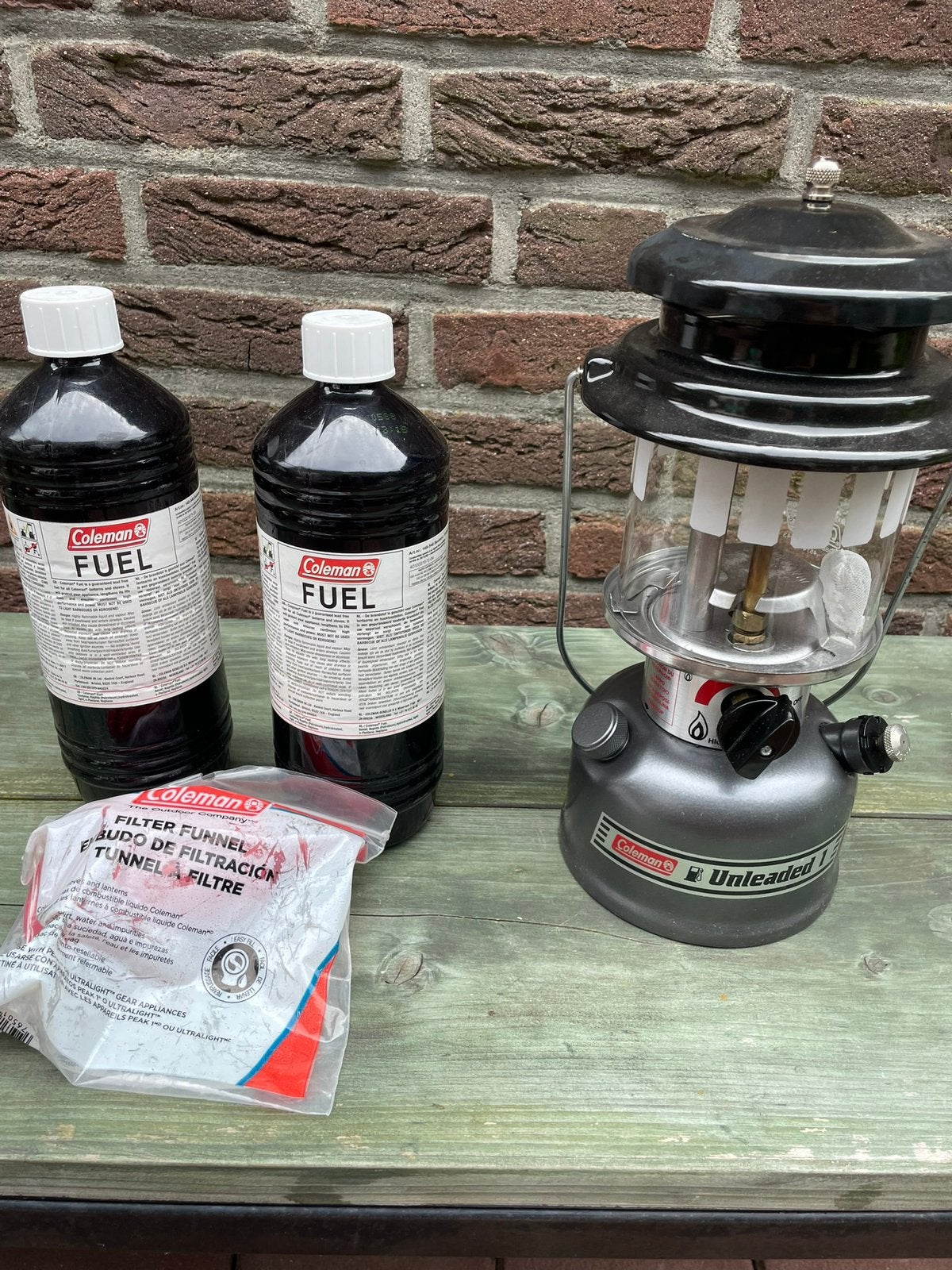 Colman brandstof lantaarn, Caravans en Kamperen, Caravan accessoires, Ophalen of Verzenden, Zo goed als nieuw