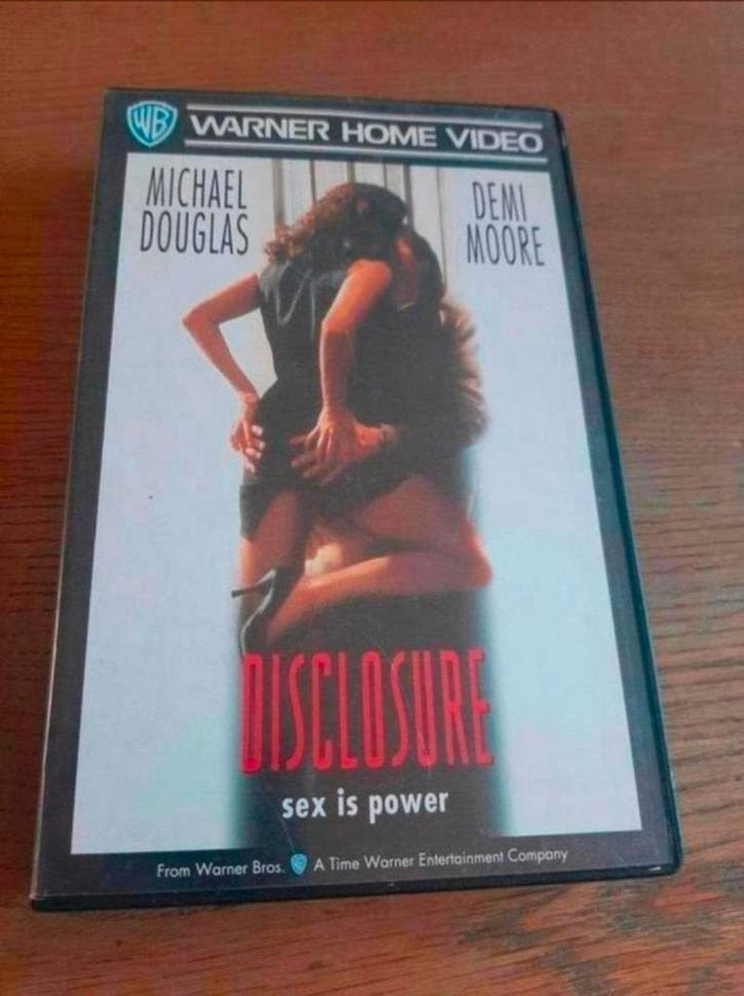 Disclosure videoband. Sex is power. Demi Moore., Vanaf 16 jaar, Ophalen of Verzenden, Gebruikt, Thrillers en Misdaad