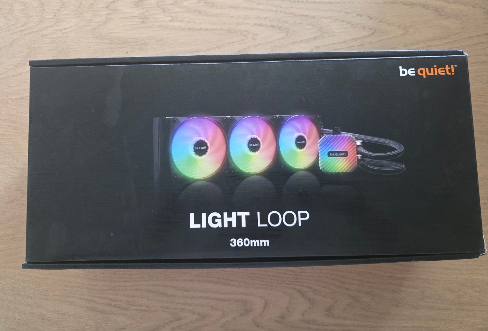 BeQuiet Light Loop 360mm AIO waterkoeler - zwart, Computers en Software, Ophalen, Zo goed als nieuw, Waterkoeling