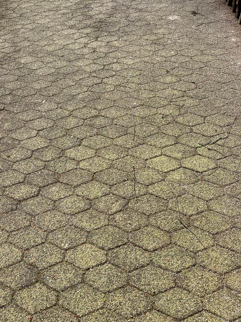 Gratis zeskantige klinkers straat stenen (hexagon), Ophalen, Gebruikt, Klinkers, 10 m² of meer