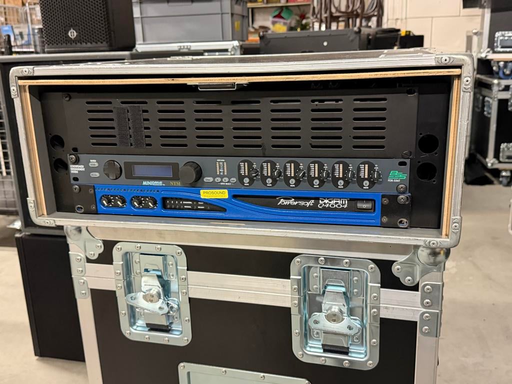 Powersoft DIGAM Q4004, Ophalen, Gebruikt, 1000 watt of meer, P.A.