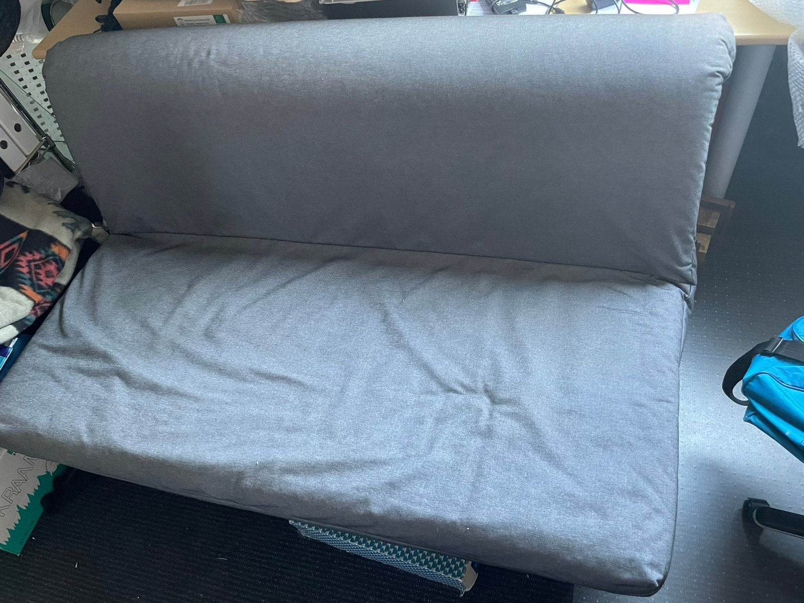 Ikea slaapbank, deze week 33 ophalen €30,-, Ophalen, Zo goed als nieuw, Tweepersoons, 140 cm