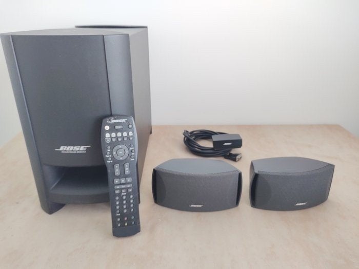 bose cinemate surround set + woofer, Audio, Tv en Foto, 70 watt of meer, Zo goed als nieuw, Dvd-speler, Ophalen