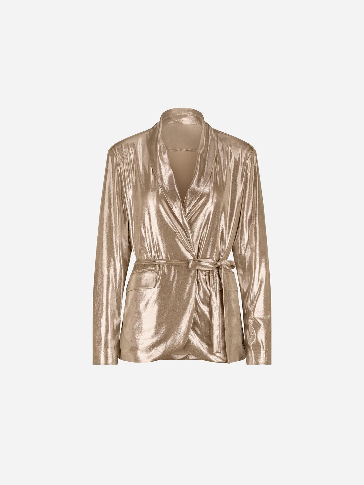 Nieuw! Nikkie Plessen Kennet Blazer Goud 42, Maat 42/44 (L), Nieuw, Ophalen of Verzenden, Jasje