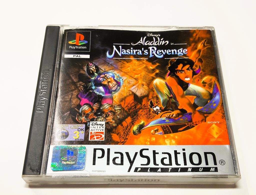 Aladdin Disneys Playstation1 Ps1, Spelcomputers en Games, Games | Sony PlayStation 1, Avontuur en Actie, Verzenden, 1 speler, Zo goed als nieuw