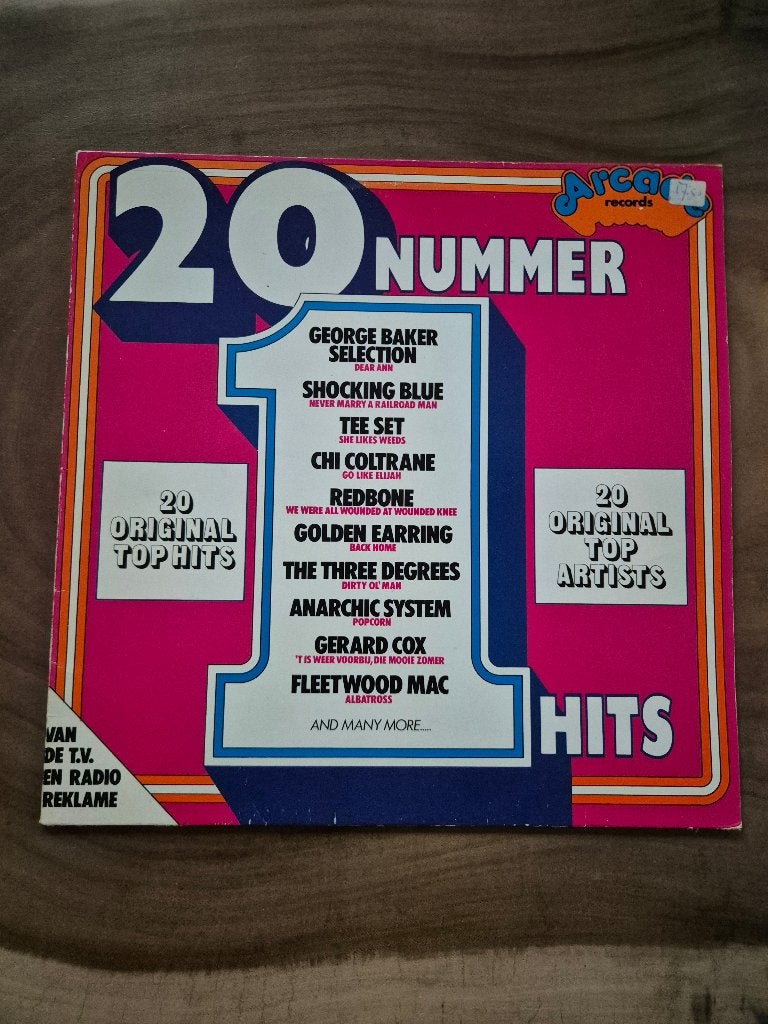 20 Nummer 1 Hits - Vinyl - Verzamelalbum, LP, Ophalen of Verzenden, Zo goed als nieuw, Pop