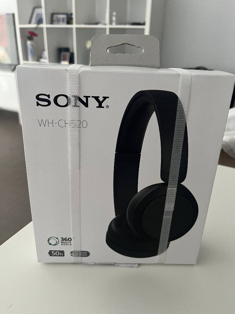 Sony WH-CH520 Wireless On-Ear Headphones Black, Ophalen, Nieuw, Sony