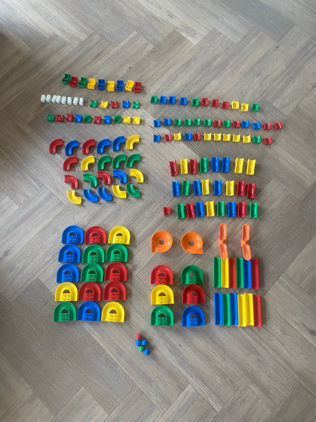 Officiële Hubelino knikkerbaan onderdelen, Kinderen en Baby's, Ophalen of Verzenden, Zo goed als nieuw, Overige merken