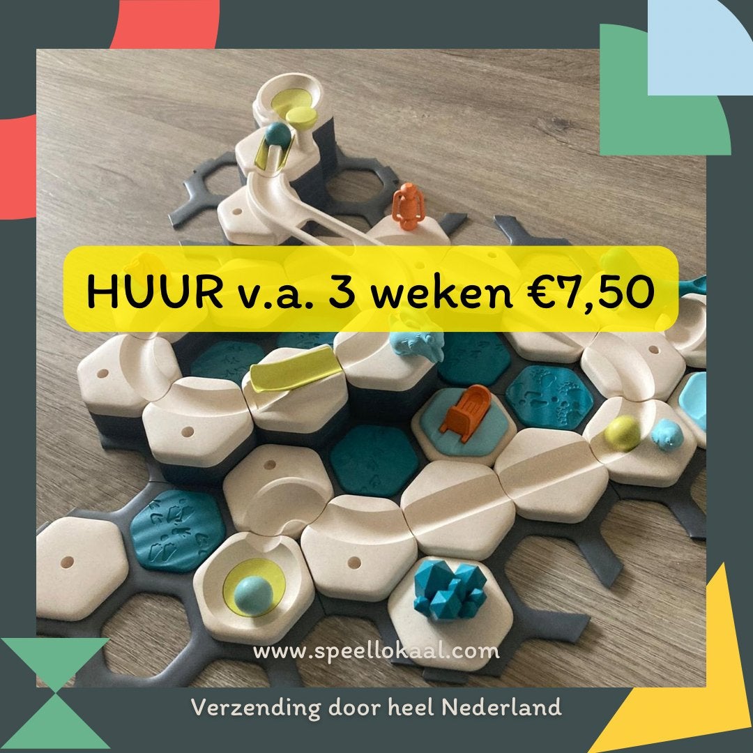 HUREN | Gravitrax junior knikkerbaan | speelgoed huren, Ophalen of Verzenden, Nieuw, Jongen of Meisje