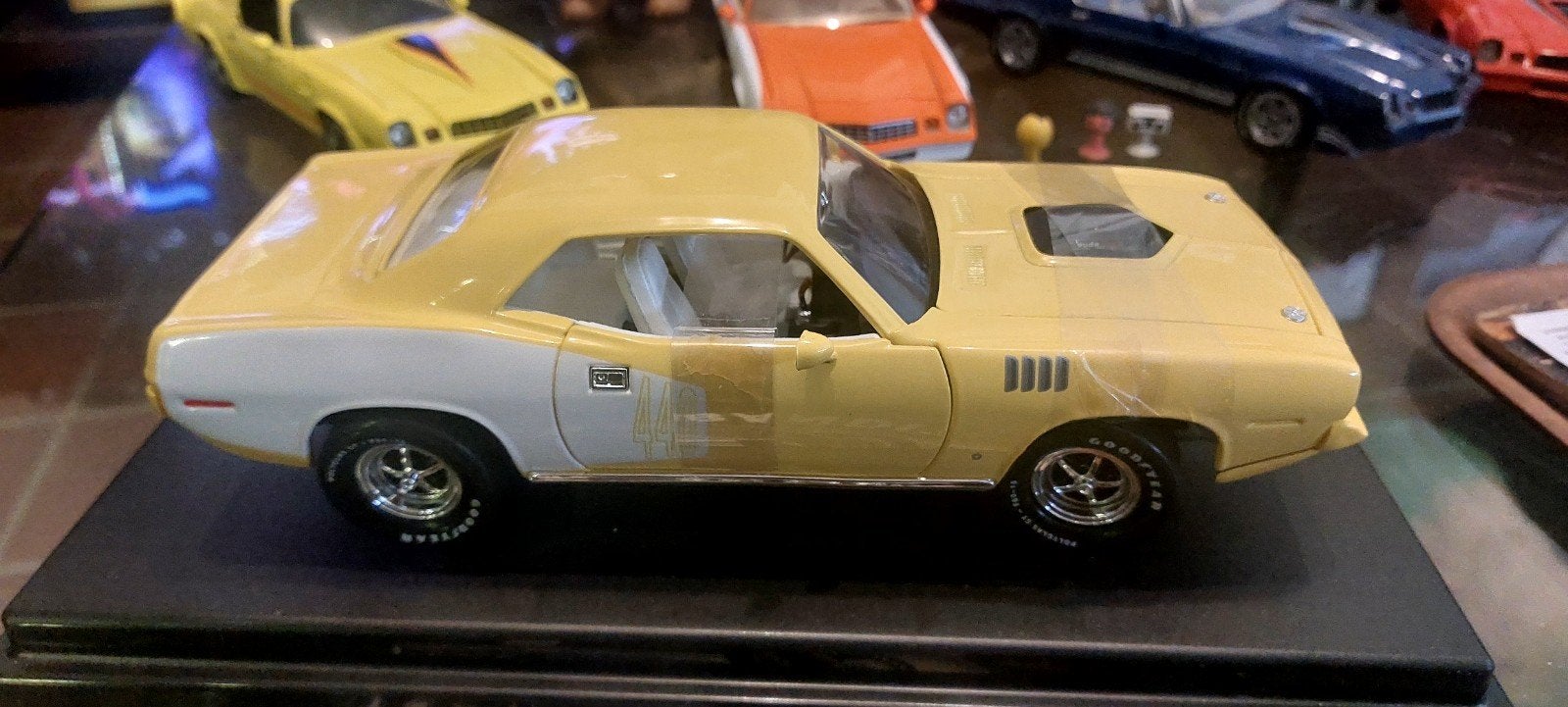 plymouth cuda mint staat met ovp ertl, Hobby en Vrije tijd, Ophalen of Verzenden, Zo goed als nieuw