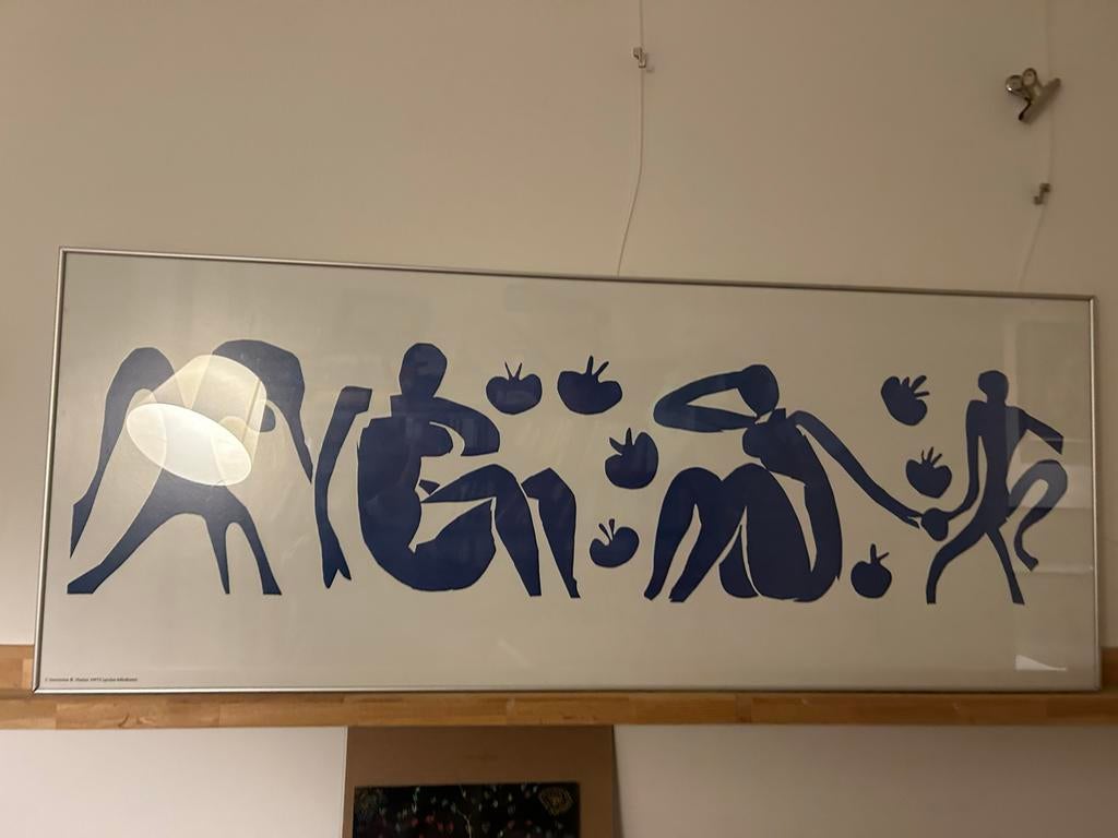 Matisse schilderij 120x45cm, Ophalen