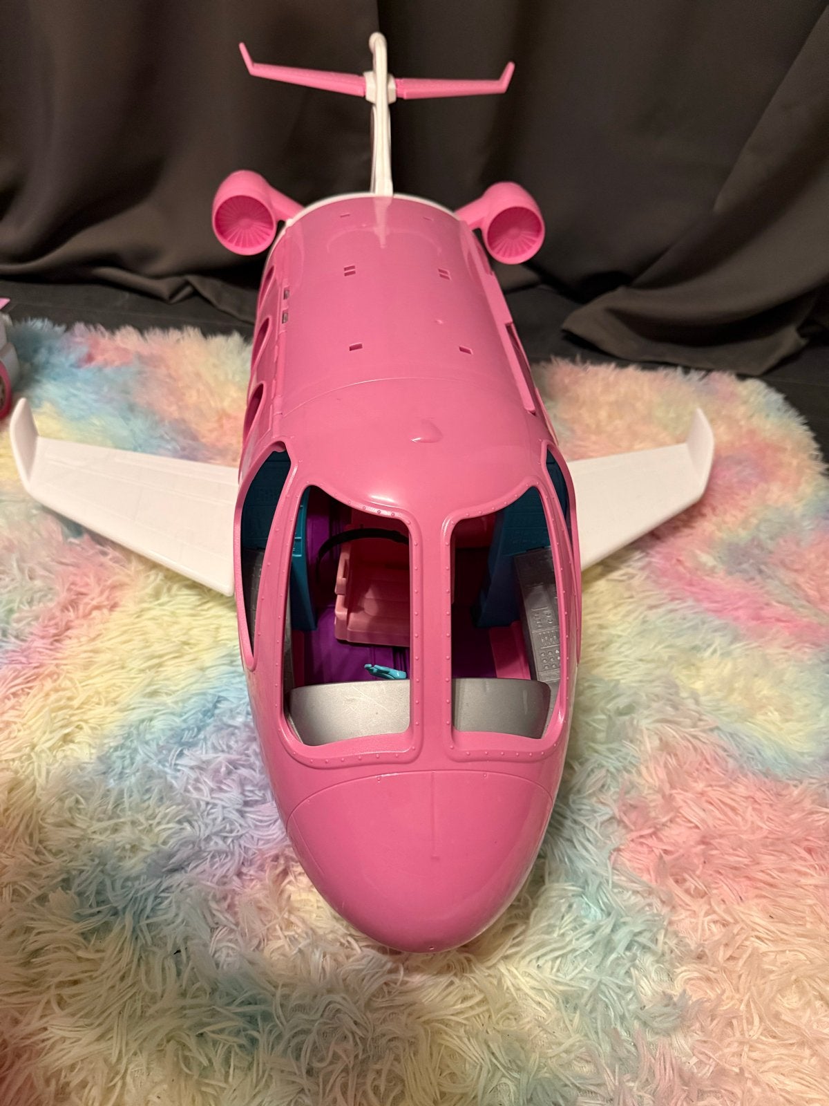 Barbie Droomvliegtuig - Roze Vliegtuig Speelset, Ophalen, Gebruikt