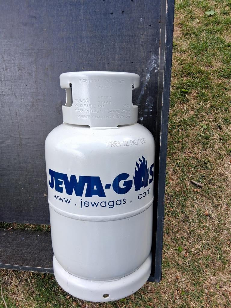 JEWA gasfles leeg 12 kg, Ophalen