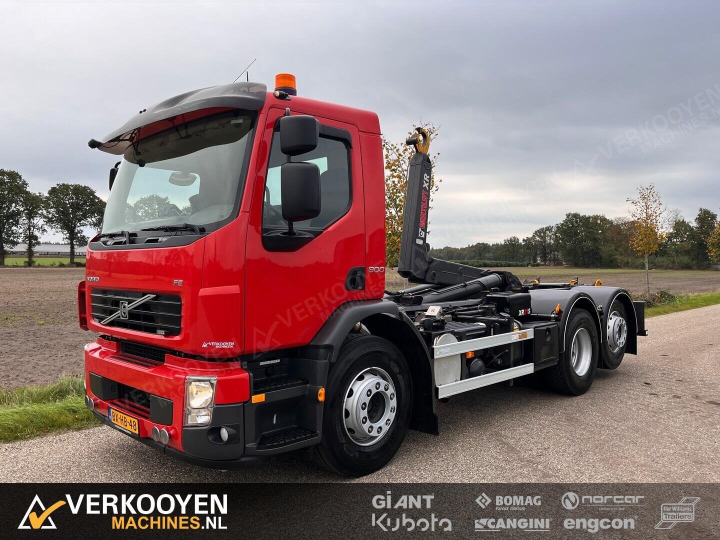 2009 Volvo FE300 6x2 Haakarm 21 Ton Euro 5 VT1114, Automaat, Euro 5, Overige kleuren, Origineel Nederlands
