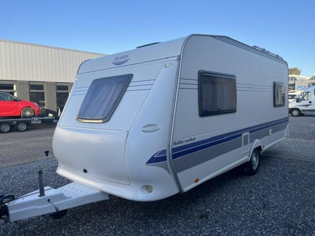 Hobby Excellent 495 UL Enkele bedden Incl. Mover, Rondzit, Hobby, Bedrijf, Schokbreker