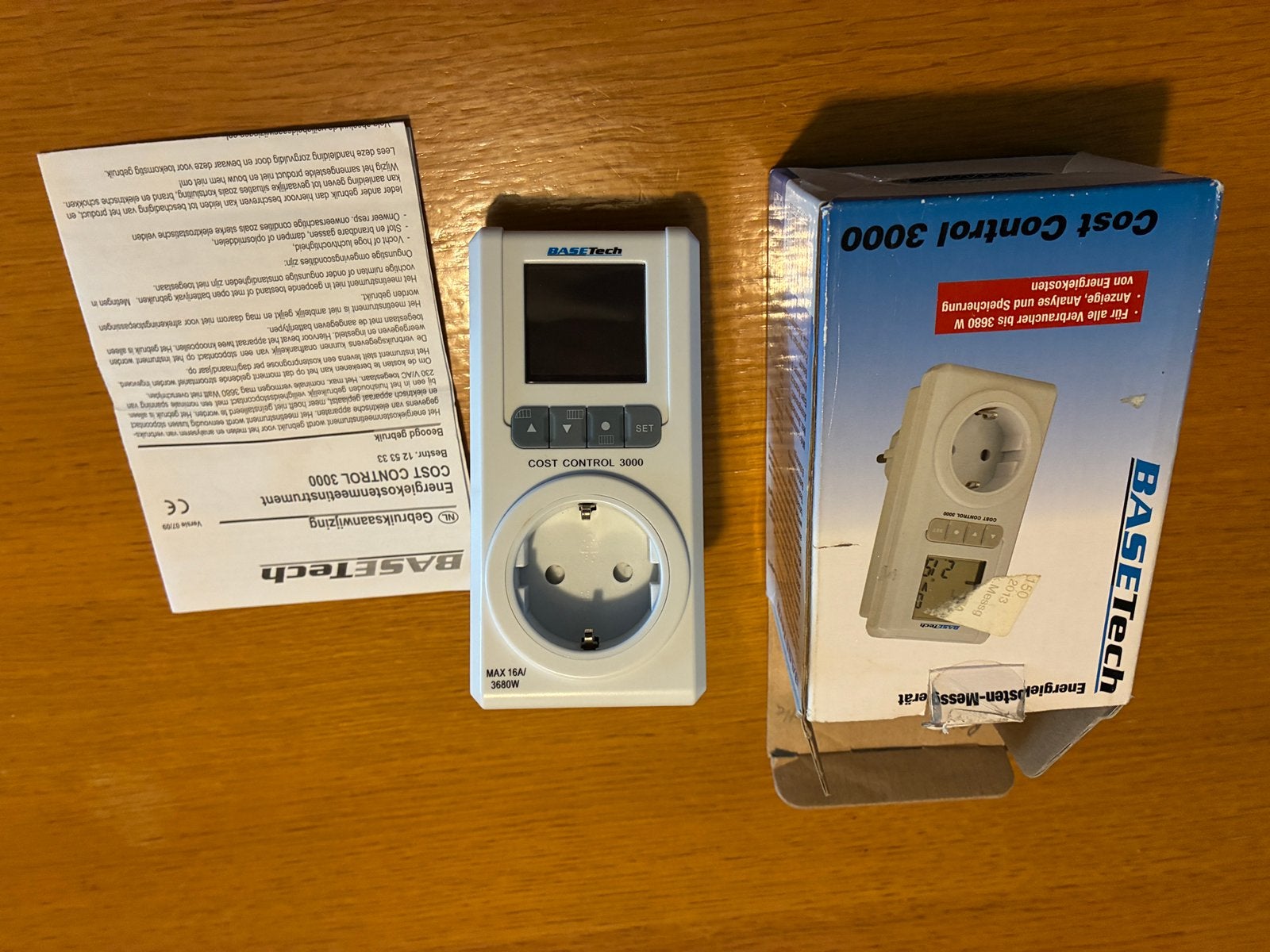 Energiemeter, Ophalen