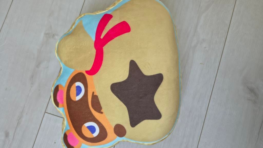 Animal Crossing Tom nook kussentje, Ophalen, Zo goed als nieuw, Overige typen