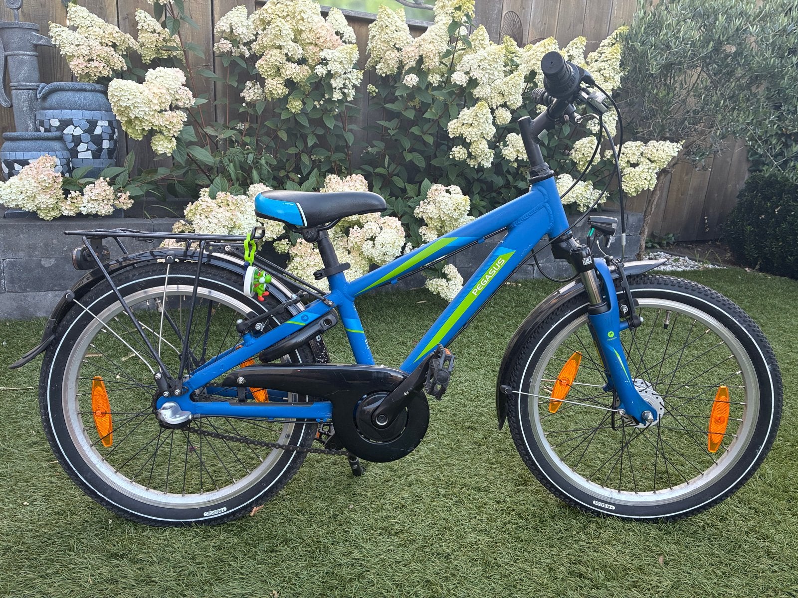 Pegasus Kinderfiets 20 inch - Blauw met Nexus versnellingen, Ophalen, Gebruikt, Terugtraprem, 16 tot 20 inch