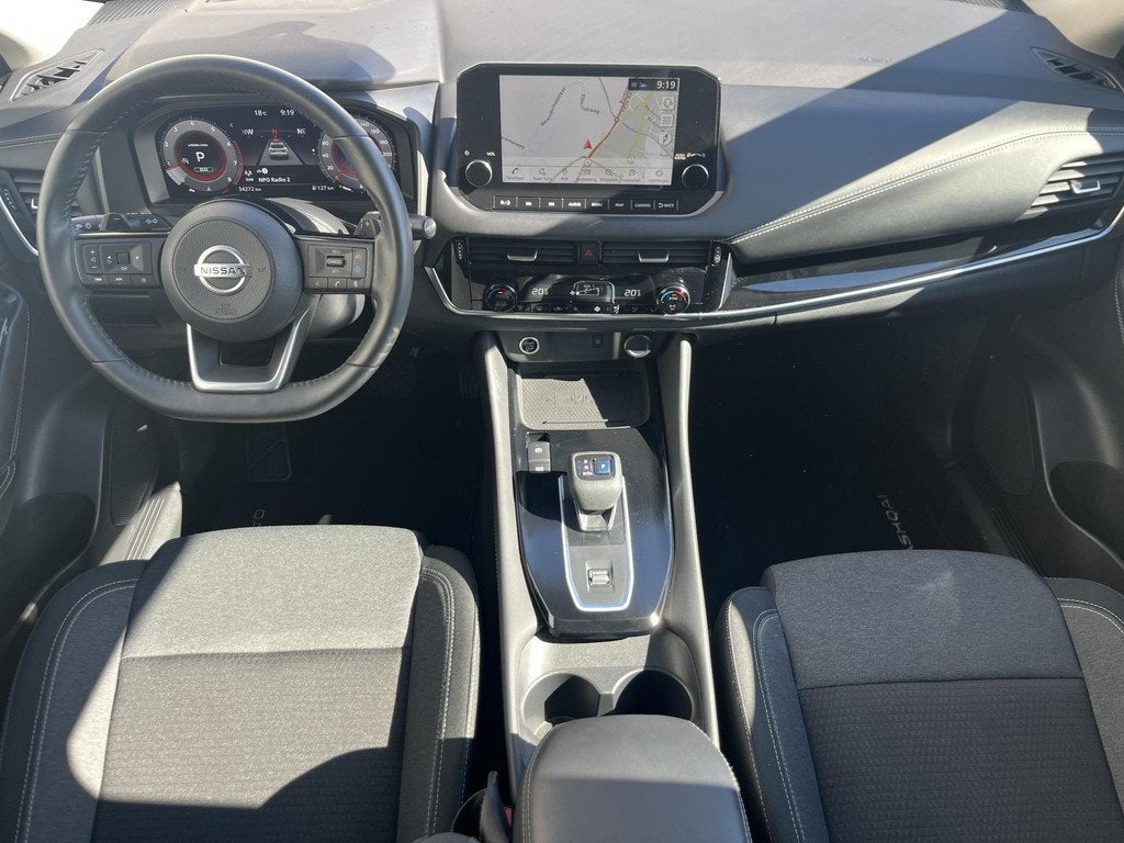 Nissan Qashqai 1.3 MHEV Xtronic Premiere Edition / Trekhaak, Auto's, Nissan, Stof, Euro 6, Zwart, Origineel Nederlands