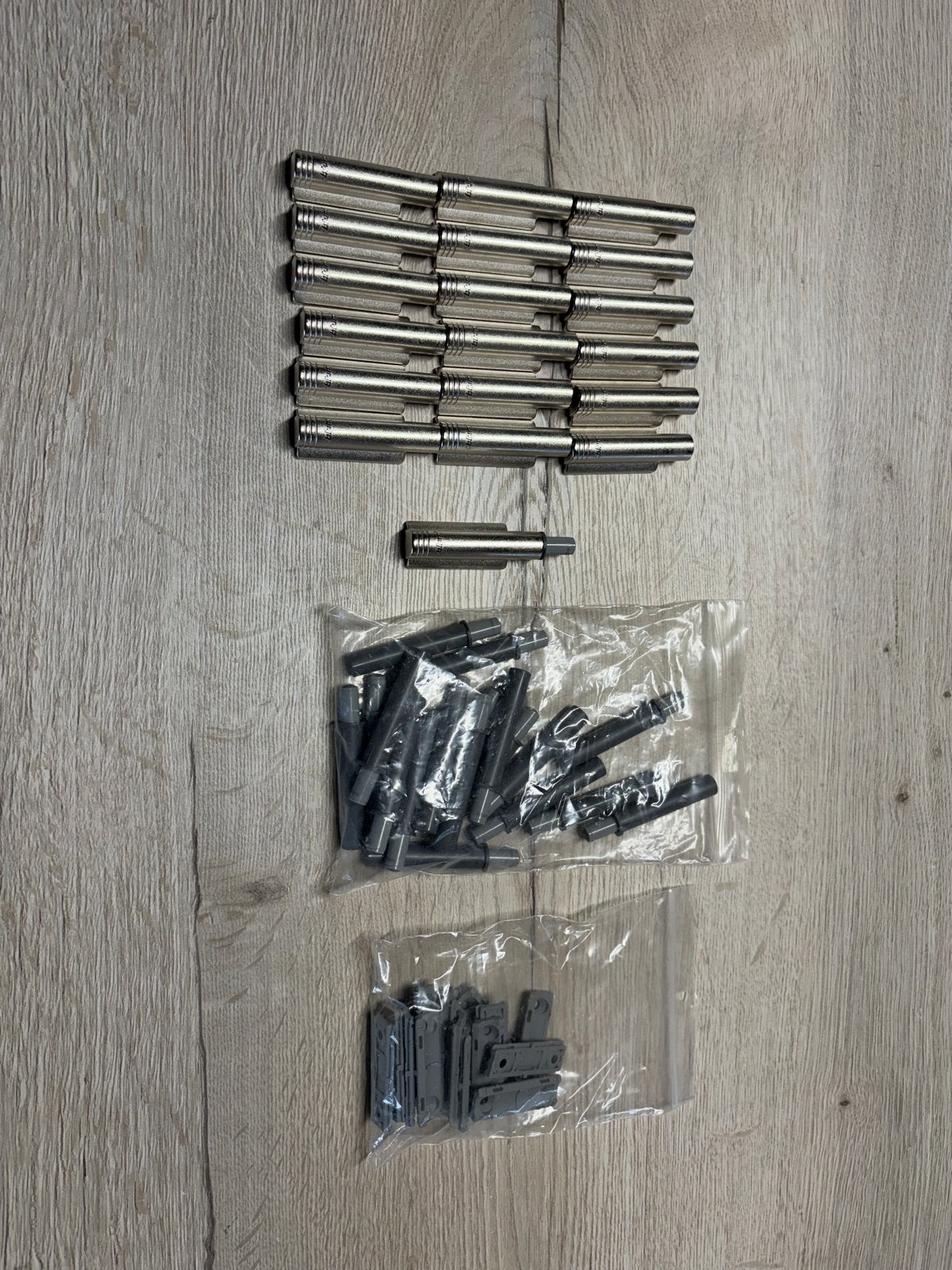 19x Blum Opbouw Dempers Lade/Deur Chroom - Eenvoudige Montag, Ophalen of Verzenden, Nieuw, Chroom, Overige typen