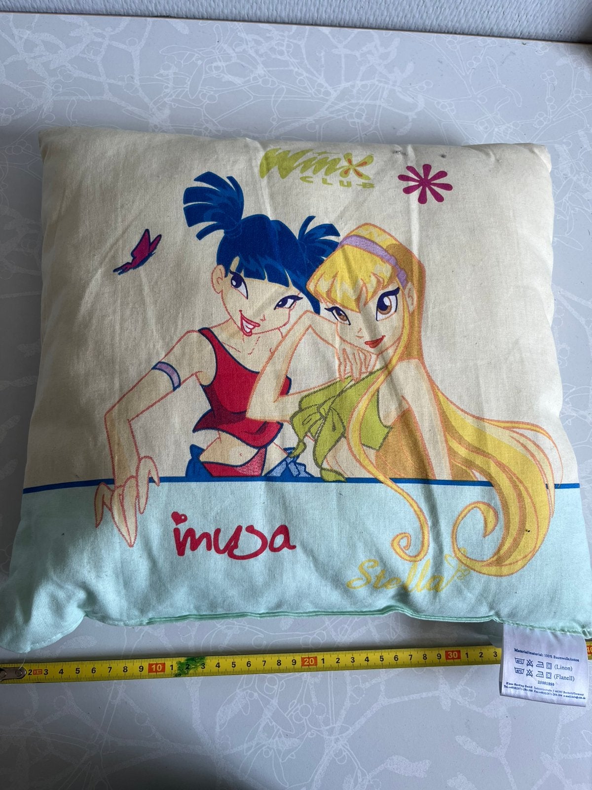 Winx kussen, Ophalen of Verzenden, Gebruikt, Vierkant