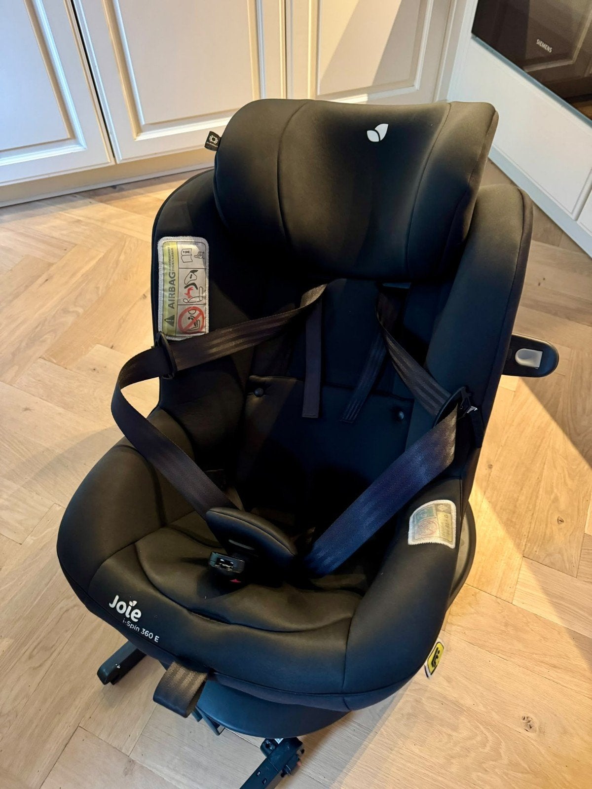 Joie i-Spin 360 E Autostoel - Zo goed als nieuw, 0 t/m 18 kg, Verstelbare rugleuning, Zo goed als nieuw, Isofix