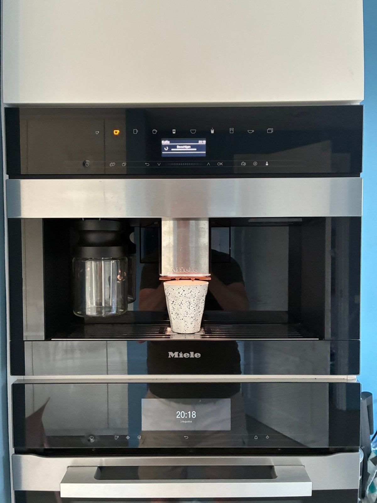 Koffiemachine Miele CVA 7440 - zgan - 5819 kopjes, Witgoed en Apparatuur, Koffiezetapparaten, 10 kopjes of meer, Ophalen of Verzenden