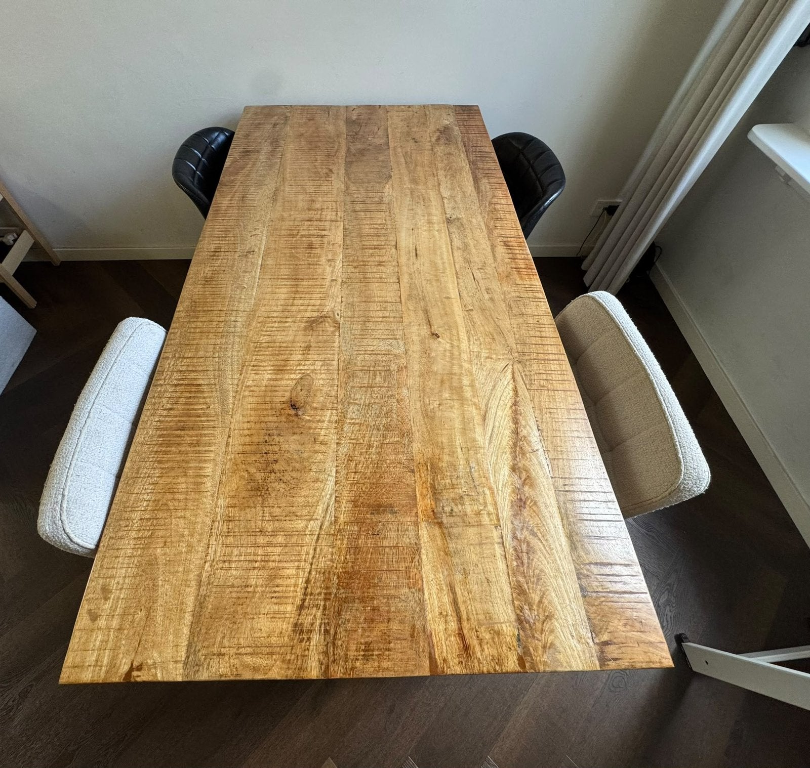 Eetkamer met 6 stoelen, Huis en Inrichting, Ophalen, Gebruikt, 4 tot 6 stoelen