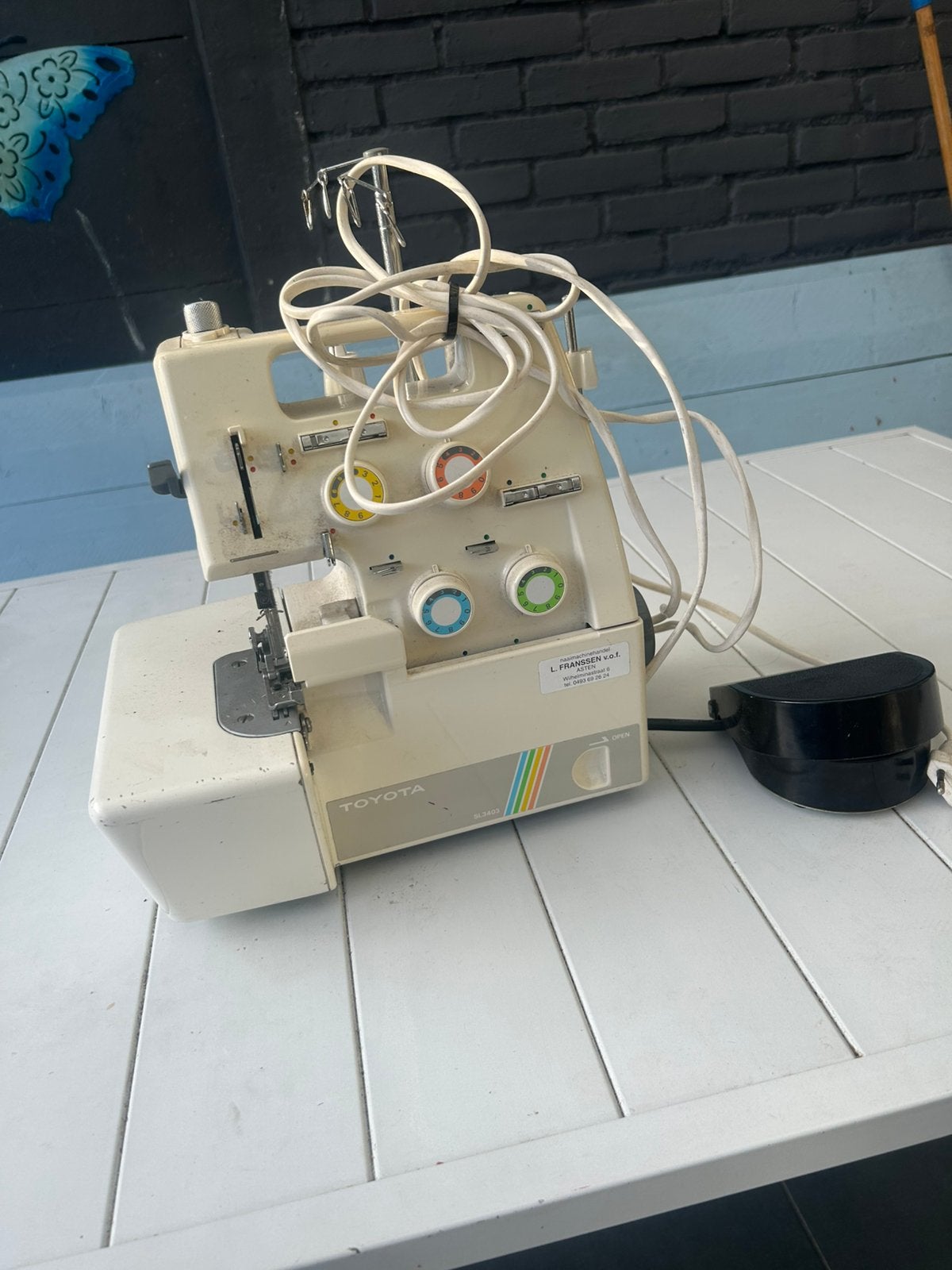 Toyota lockmachine, Ophalen of Verzenden, Zo goed als nieuw, Lockmachine, Overige merken