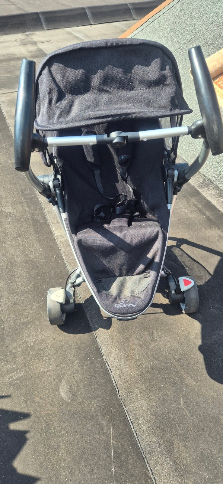 Quinny Zapp buggy met 3 zittingen en accessoires, Ophalen, Gebruikt, Quinny