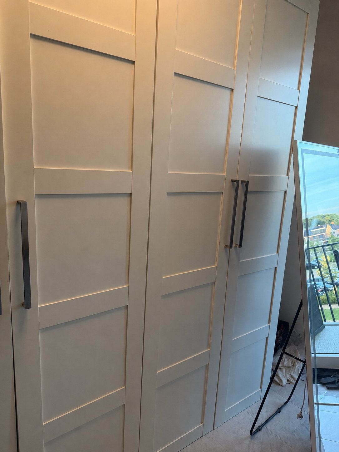 3 x Ikea Bergsbo kastdeuren 195 cm, Ophalen, Zo goed als nieuw