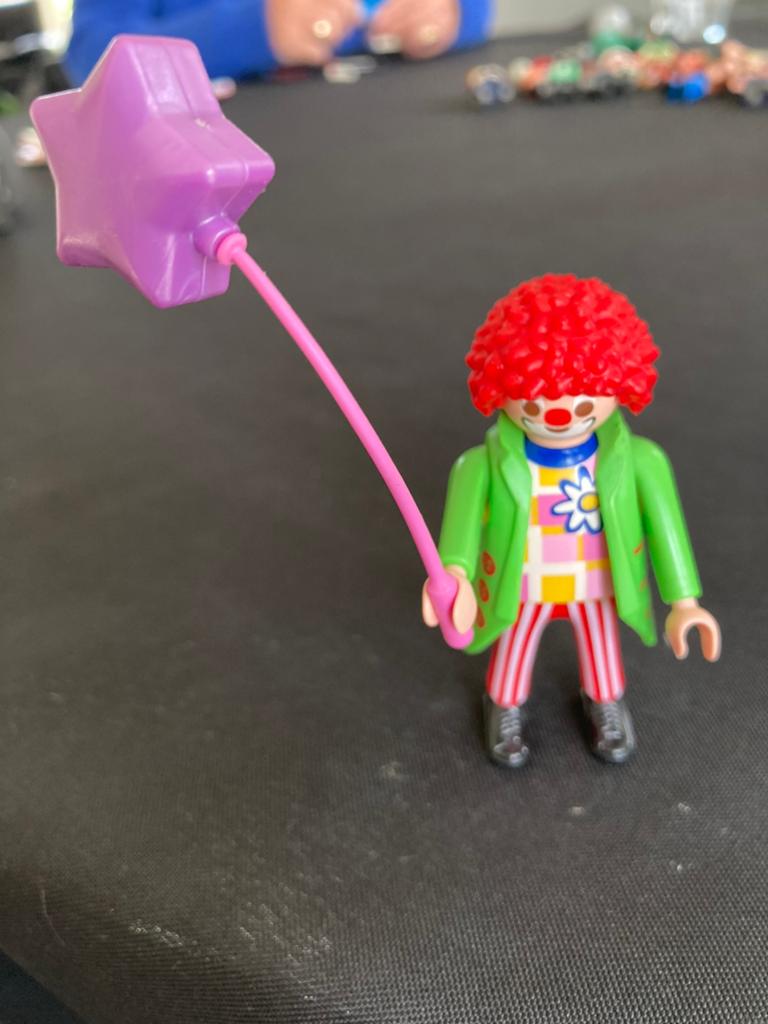 Playmobil clown met ballon., Ophalen of Verzenden