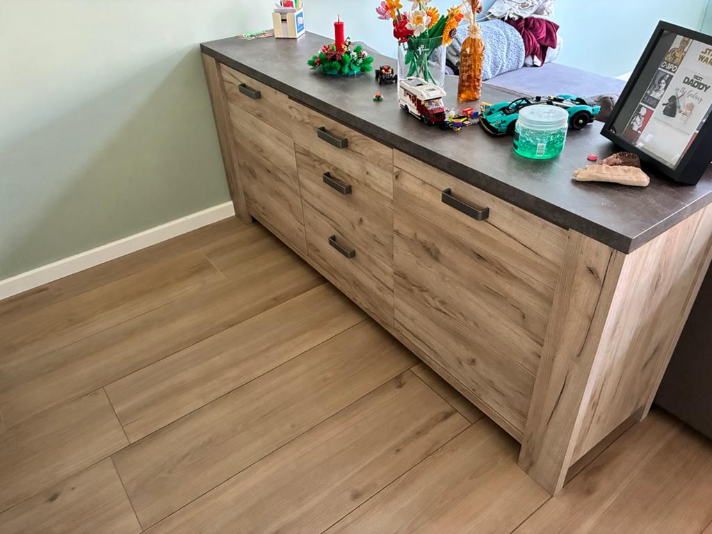 Dressoir kast, Ophalen, Gebruikt, 200 cm of meer, Met lade(s)