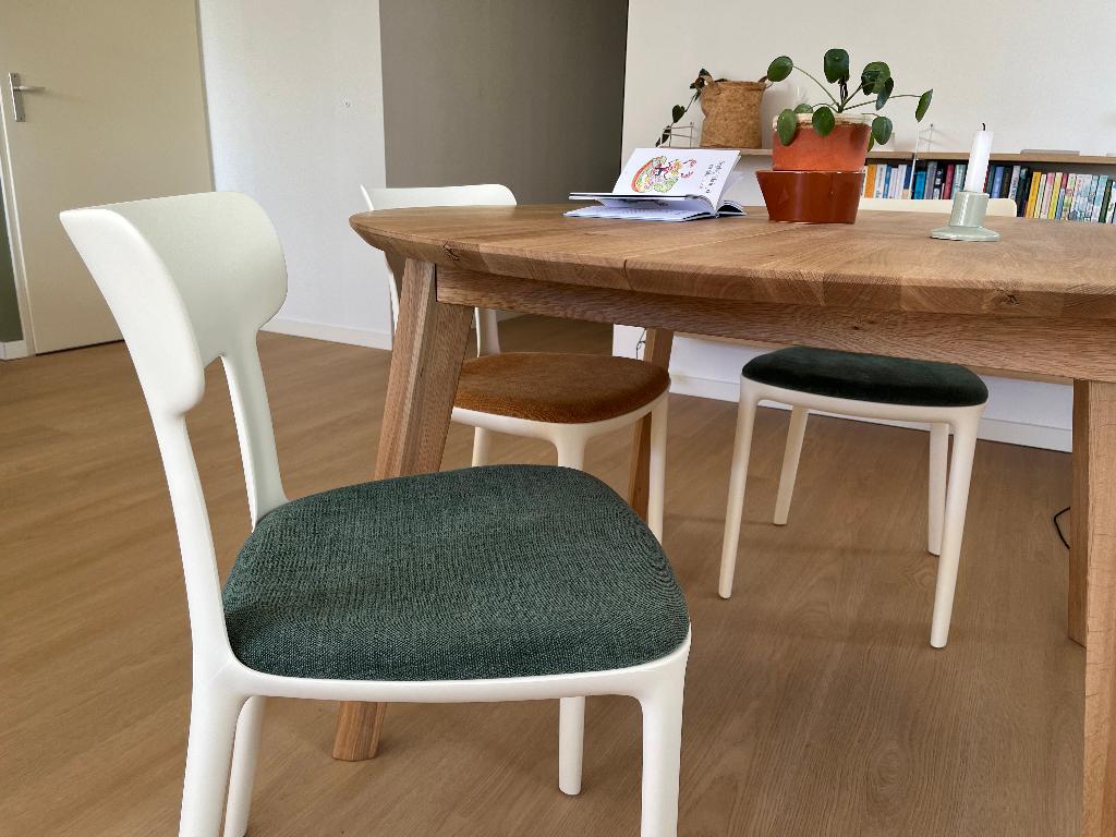 Eetkamerstoelen Infiniti Canova (RAL9001, groen, oranje), Ophalen, Stof, Overige kleuren, Nieuw