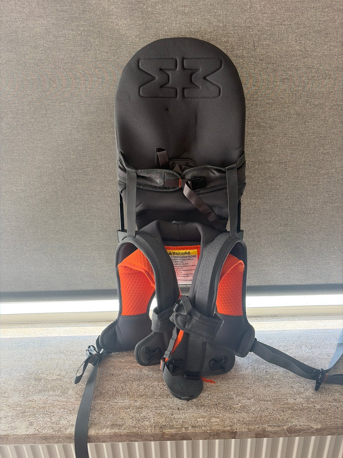 NIEUW!! Minimeis G4 Heupdrager / Rugdrager - Grijs/Oranje, Overige merken, Buik of Rug, Nieuw, Ophalen of Verzenden