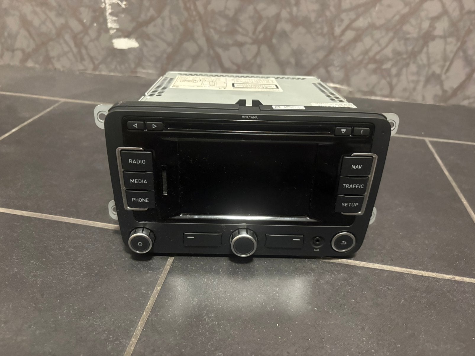 Volkswagen Golf 6 originele radio, Ophalen of Verzenden, Zo goed als nieuw