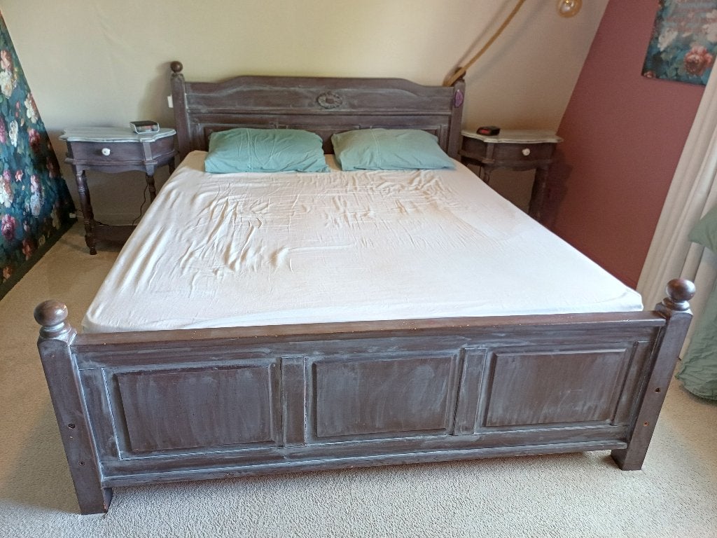 boxspring compleet, Ophalen, Gebruikt, Tweepersoons, 200 cm