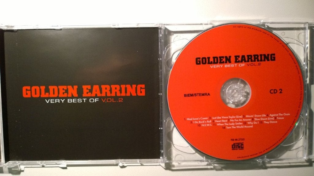 Golden Earring - Very Best Of Volume 2, Ophalen of Verzenden, Zo goed als nieuw, Poprock, Album