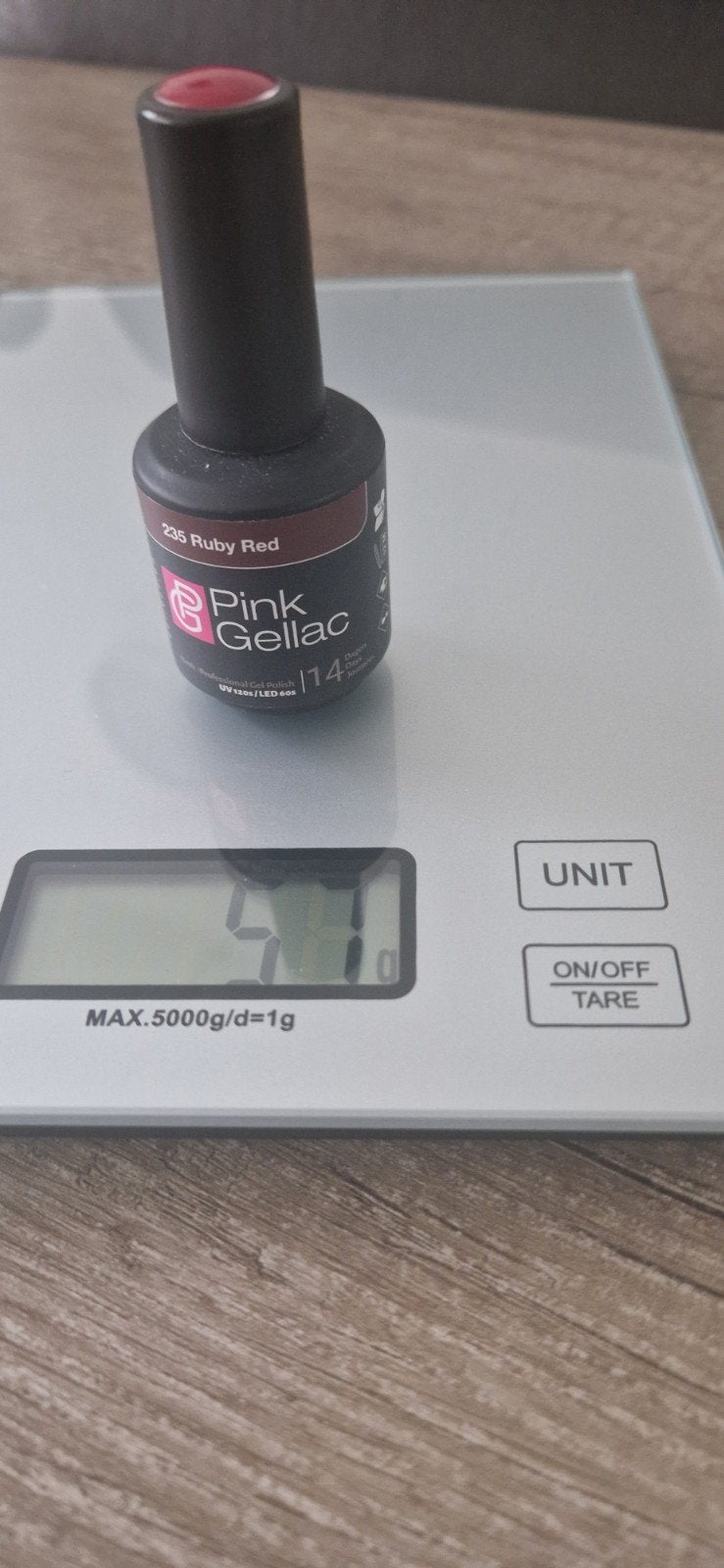 Pink Gellac 235 Ruby Red Gel Nagellak, Ophalen of Verzenden, Gehele gezicht